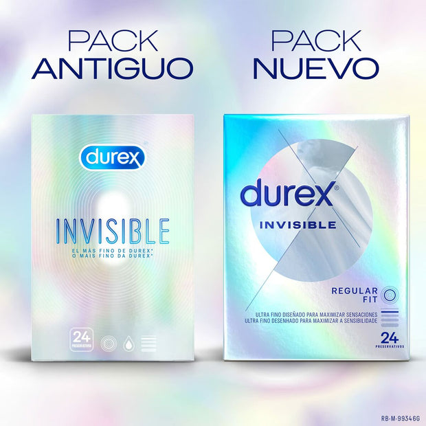 Kondomer Invisible Extra Sensitivo Durex 24 antal