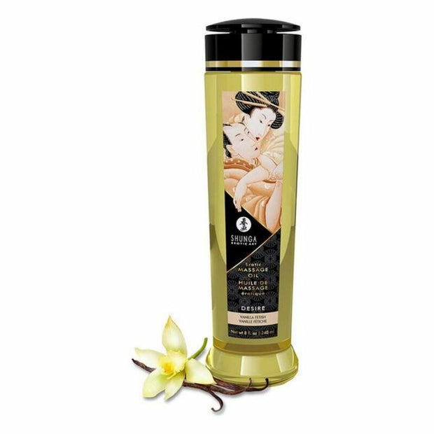 Shunga hierontaöljy Vanilja (240 ml)