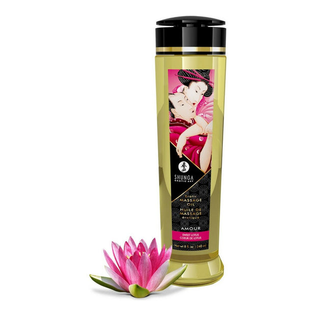 Massageolja Lotus Flower Amour Shunga (240 ml)