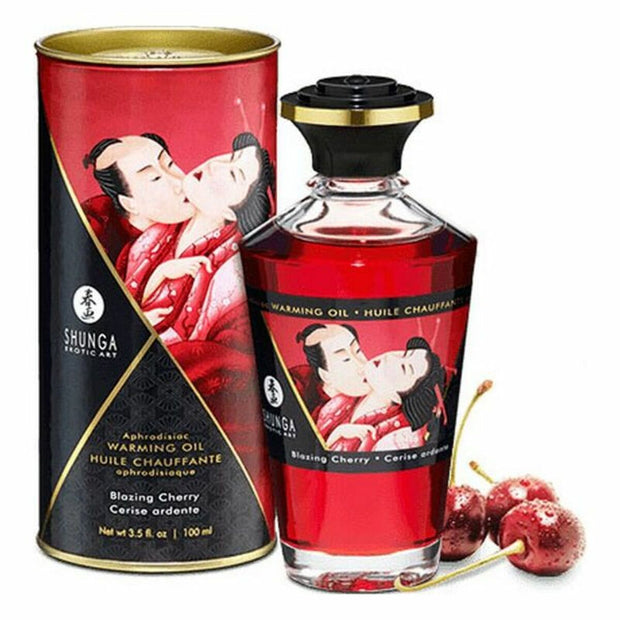 Erotic Massage Oil Shunga Cherry (100 ml)