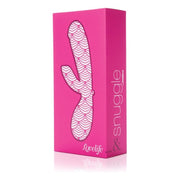 Dubbelvibrator Snuggle Dual Stimulation Vibe Lovelife by OhMiBod AT015 Vit/Rosa