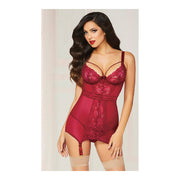 Corset Seven Til Midnight Burgundy (S)