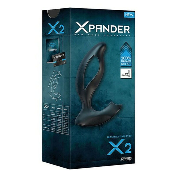 Xpander X2 Silicone Noir Prostate Massag Joydivision (11,5 cm) Black