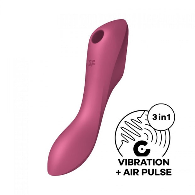 Dubbelvibrator Dual Stimulation Vibe Satisfyer CURVY TRINITY 3