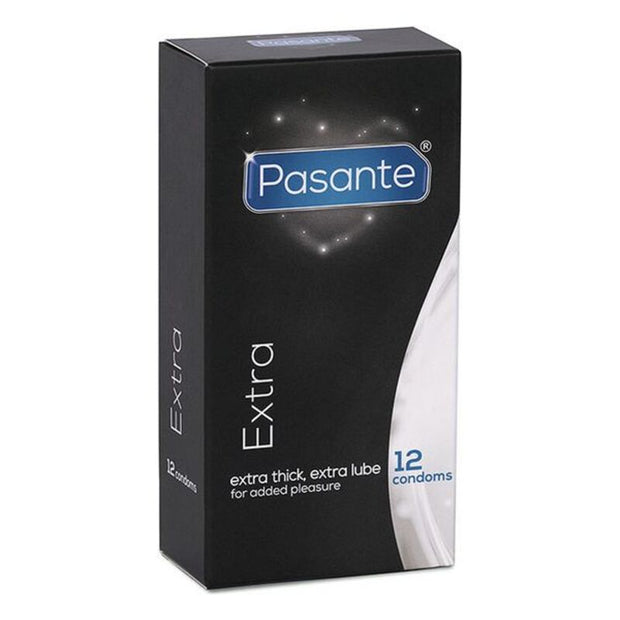 Kondomer Pasante Extra 18 cm (12 uds)