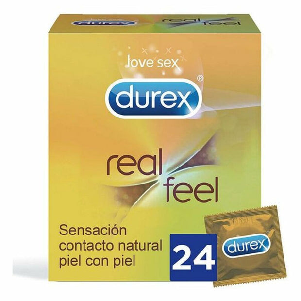 Kondomer Durex Real Feel (24 uds)