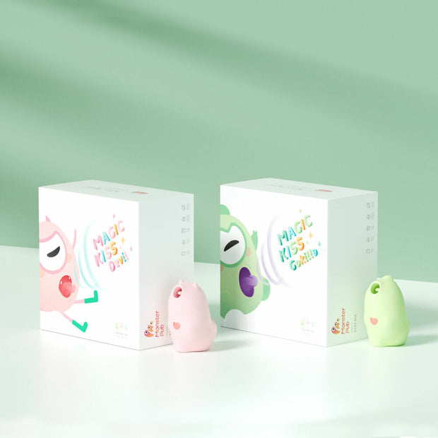 Sugstimulator för klitoris MonsterPub MAGIC KISS GOKILLA Grön