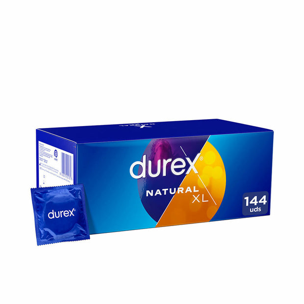 Natural XL hudkondomer Durex 144 antal