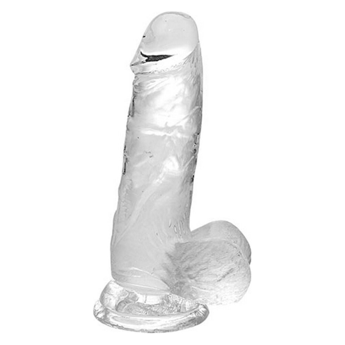 Dildo S Pleasures Transparent (Ø 3,5 cm)