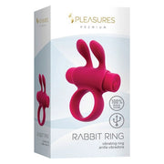 Cock Ring S Pleasures Rabbit Pink